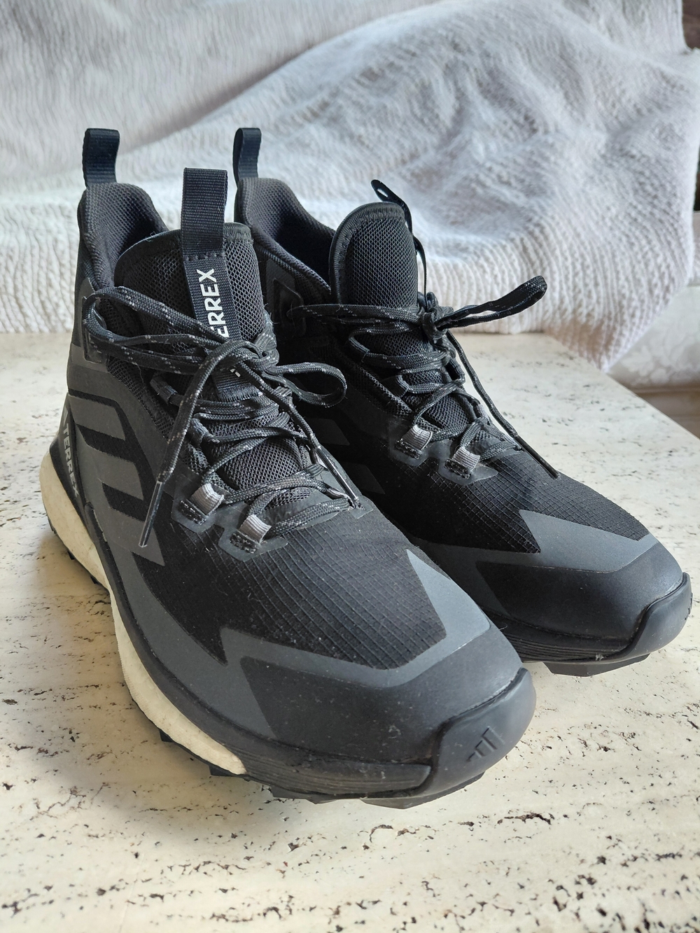 adidas TERREX Black and Gray Trail Sneakers
